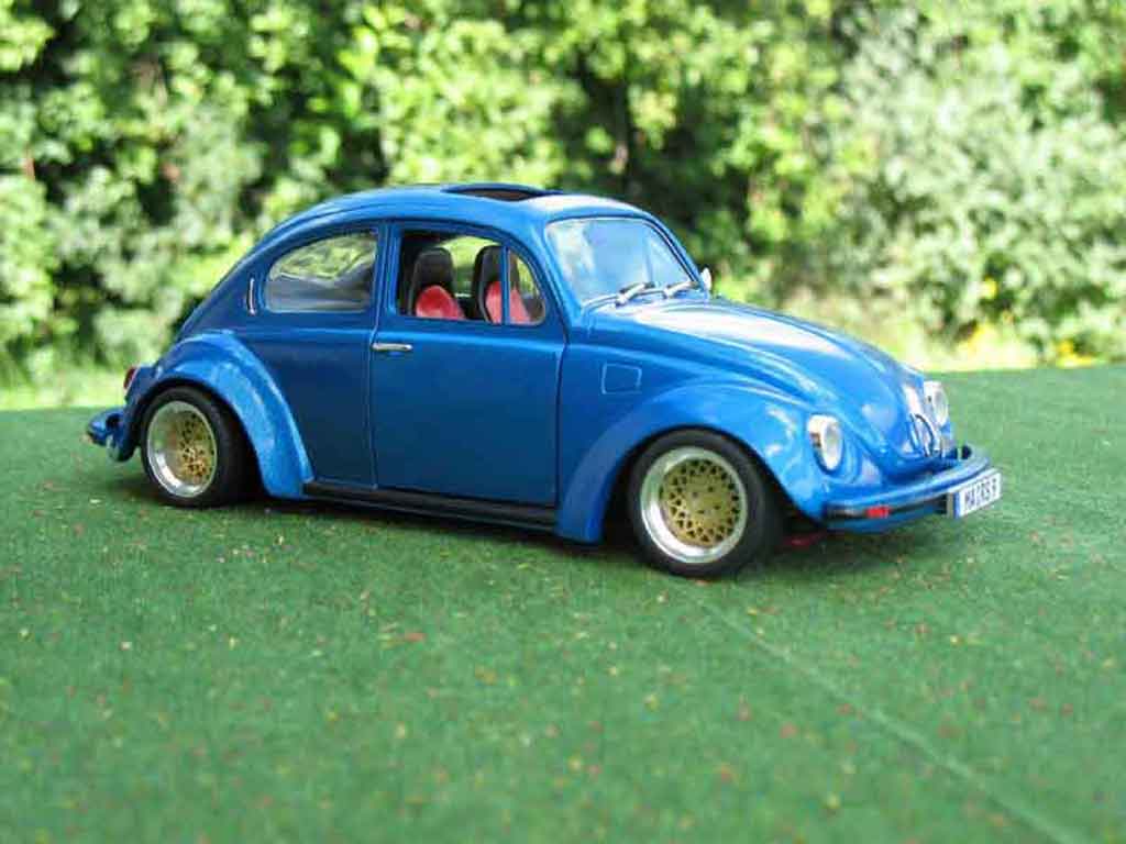 Volkswagen Kafer Base coxinelle blue jantes bbs 1/18 Solido