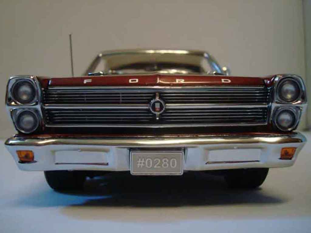 Ford Fairlane 1966 1/18 GMP 1966 390 c.i. 4 speed street ember glow diecast model cars
