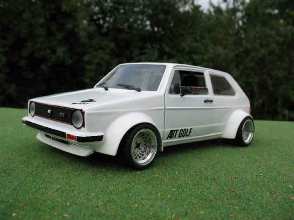 Volkswagen Golf 1 GTI 1/18 Solido kit 1 GTI abt diecast model cars