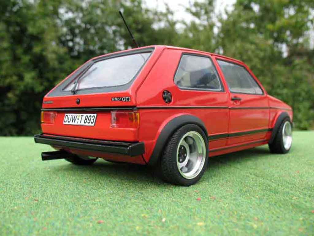Volkswagen Golf GTI jantes ATS 13 pouces red 1/18 Solido