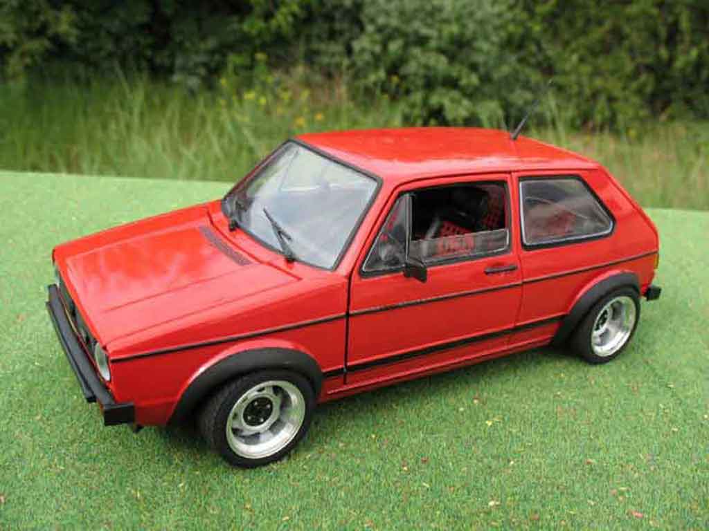 Volkswagen Golf GTI jantes ATS 13 pouces red 1/18 Solido