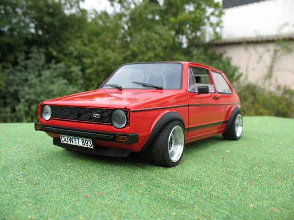 Volkswagen Golf GTI jantes ATS 13 pouces red 1/18 Solido
