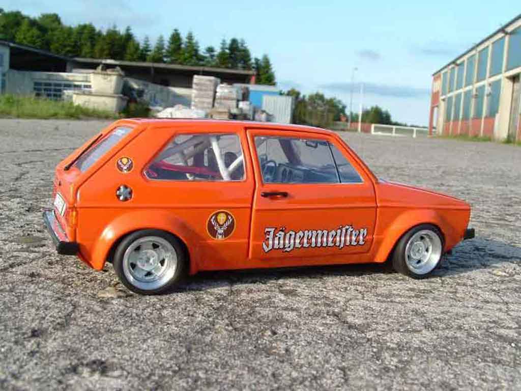 Volkswagen Golf 1 GTI 1/18 Solido 1 GTI jagermeister diecast model cars