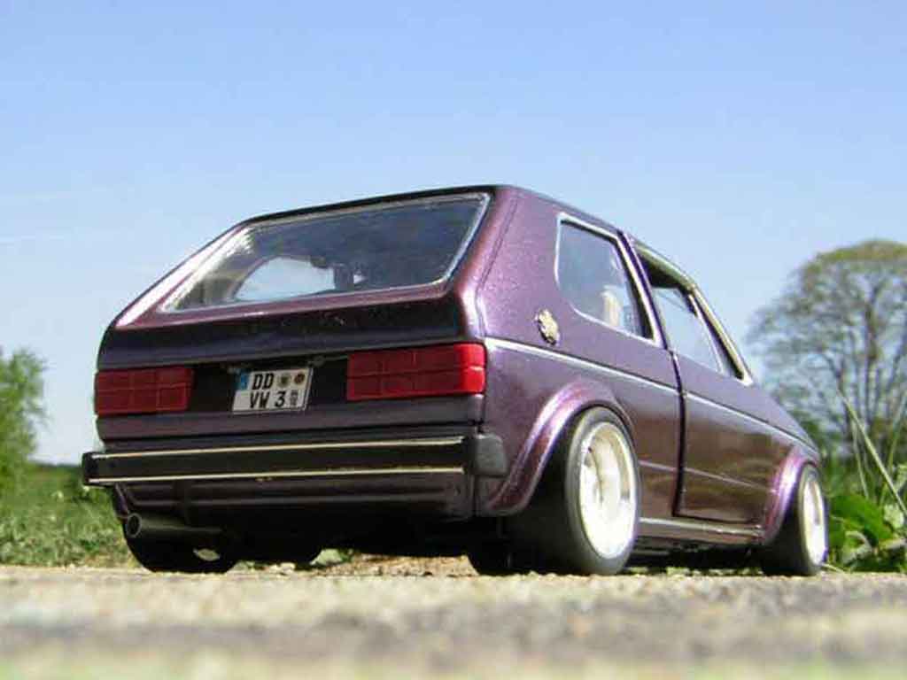 Volkswagen Golf GTI jantes Tramont german look 1/18 Solido
