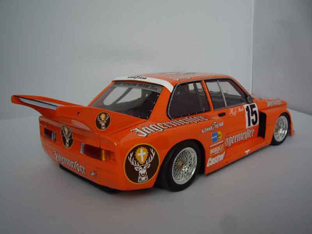 Bmw 320 course E21 i jagermeister faltz alpina hans joachim piece 1977 1/18 Minichamps