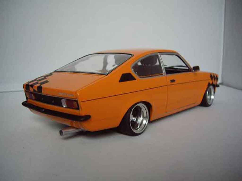 Opel Kadett C coupe sr 1976 orange 1/18 Minichamps