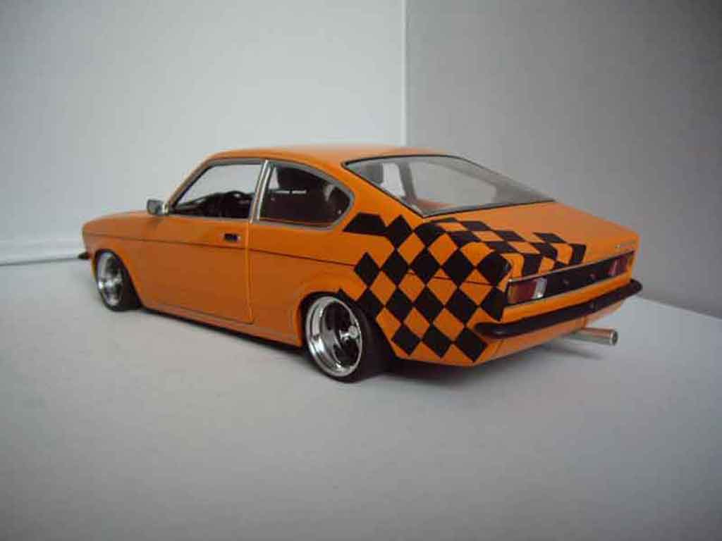 Opel Kadett C coupe sr 1976 orange 1/18 Minichamps