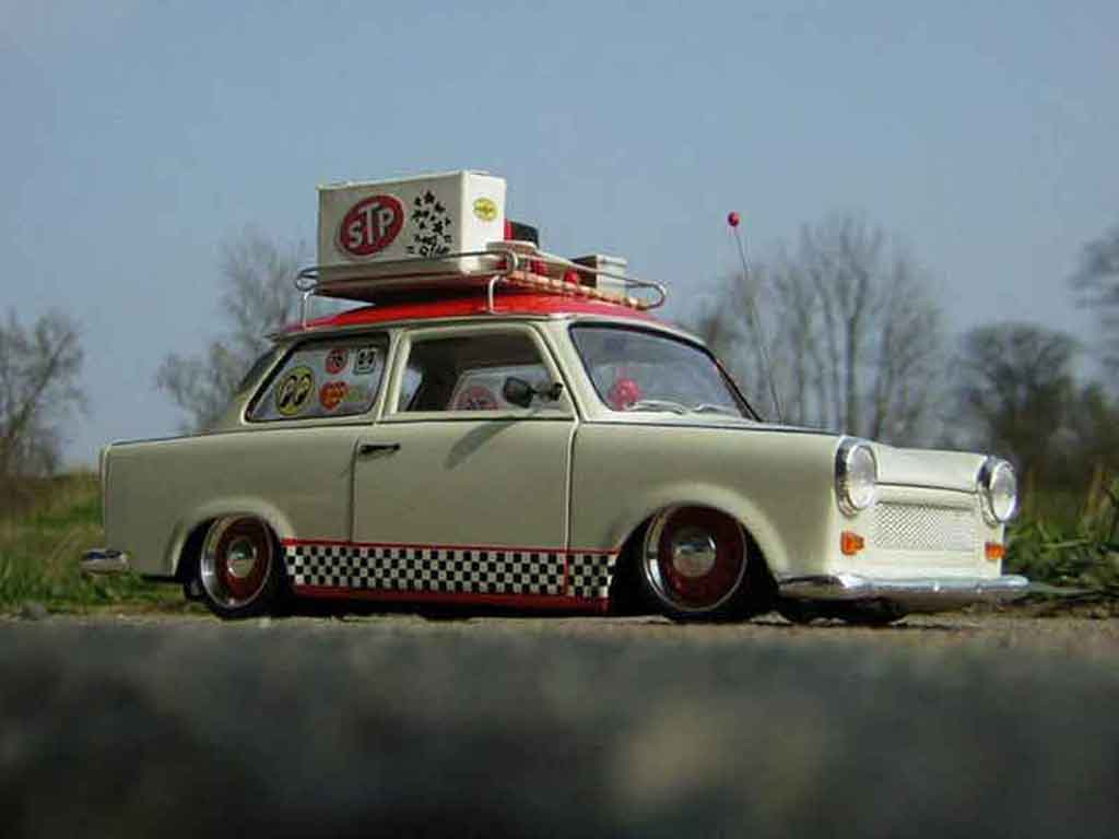 Trabant 601 de luxe 1/18 Sun Star de luxe oldskool trabimaker ost berlin 1969 diecast model cars