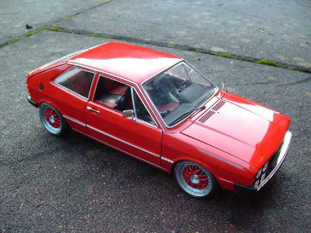Volkswagen Scirocco GTI 1/18 Revell GTI red diecast model cars
