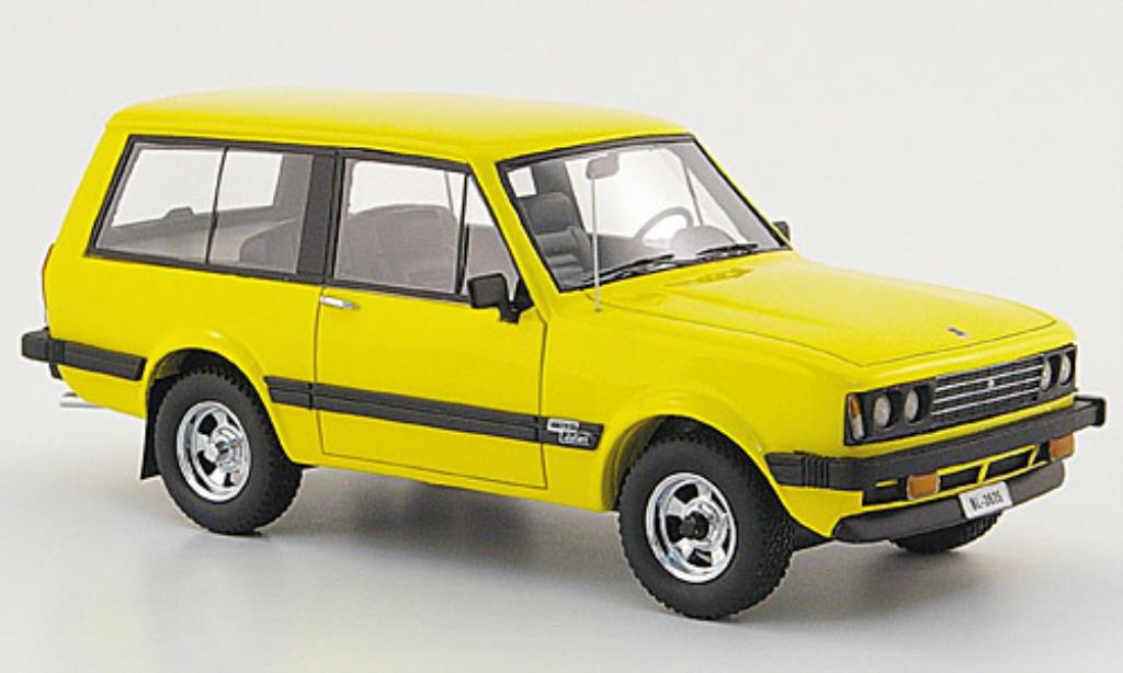 Monteverdi Safari 1/43 Neo 5.7 V8 yellow 1976 diecast model cars