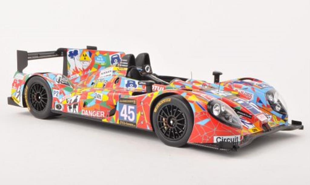 Morgan Nissan 1/18 Spark No.45 OAK Racing 24h Le Mans 2013 diecast model cars