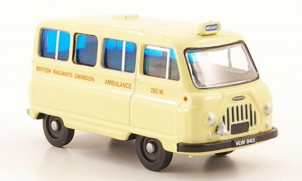 Morris J2 1/76 Oxford Minibus British Railways Ambulance diecast model cars