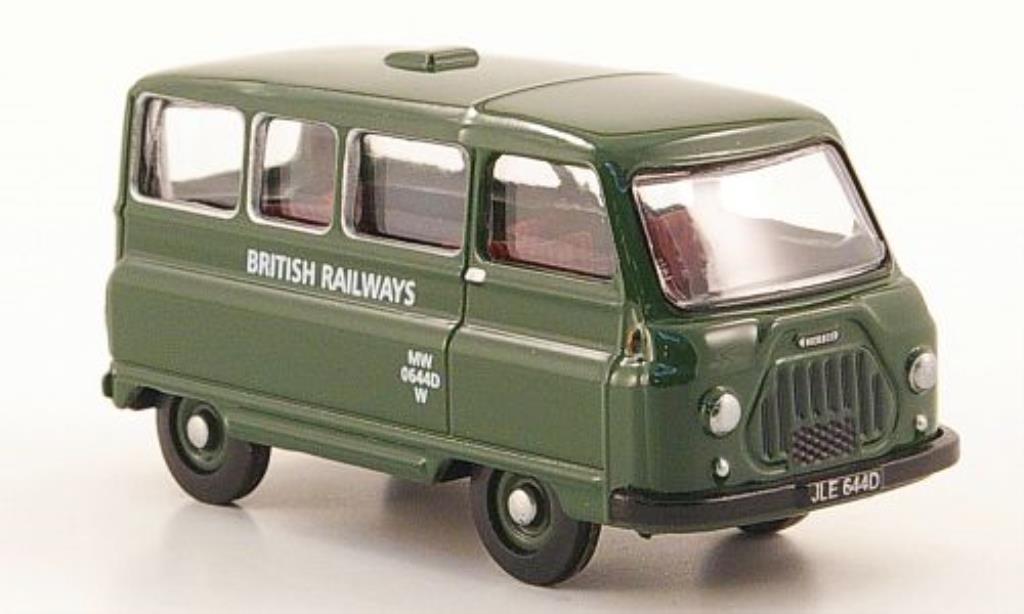Morris J2 1/76 Oxford Minibus British Railways diecast model cars
