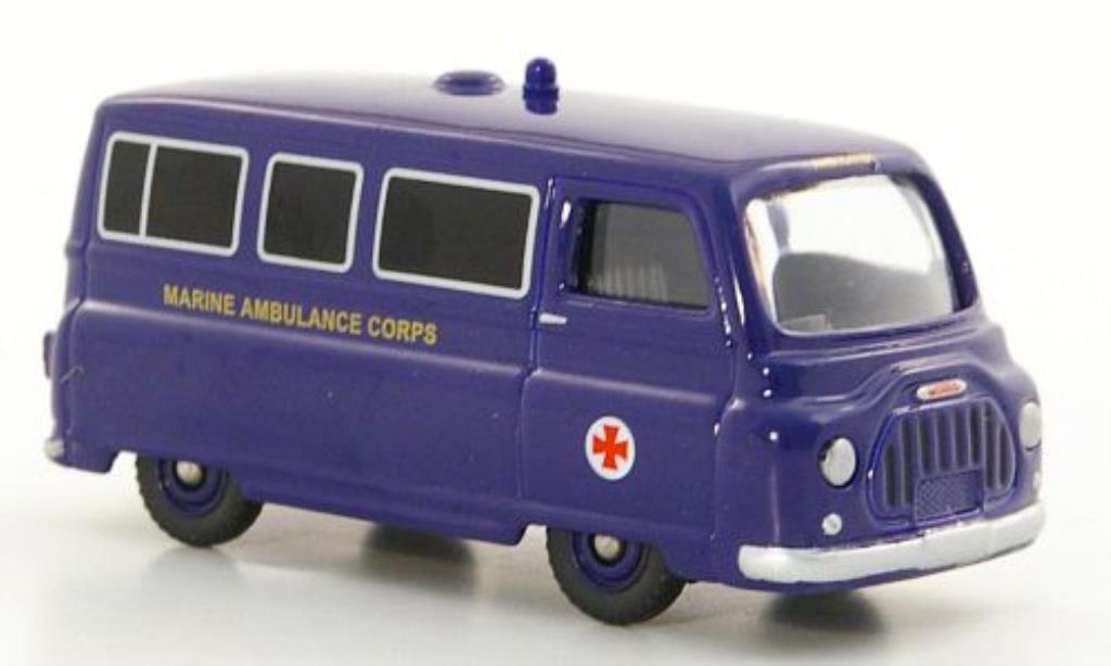 Morris J2 1/76 Corgi Van Marine Ambulance Corps Emergency Services diecast model cars