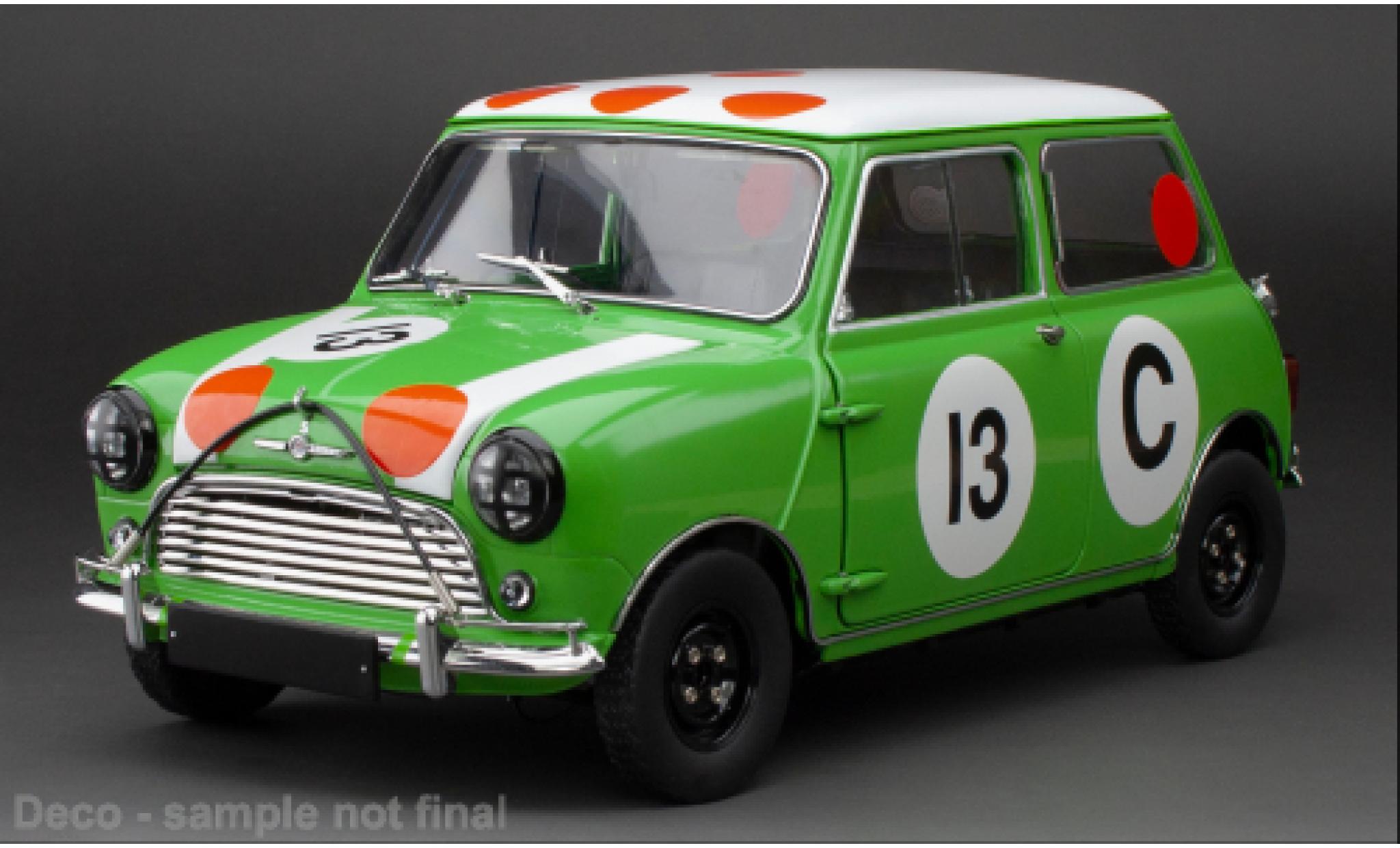 Mini Cooper 1/12 Sun Star Morris S Gallaher 500 1966 #13 R.Aaltonen/B.Holden 1:12 diecast model cars