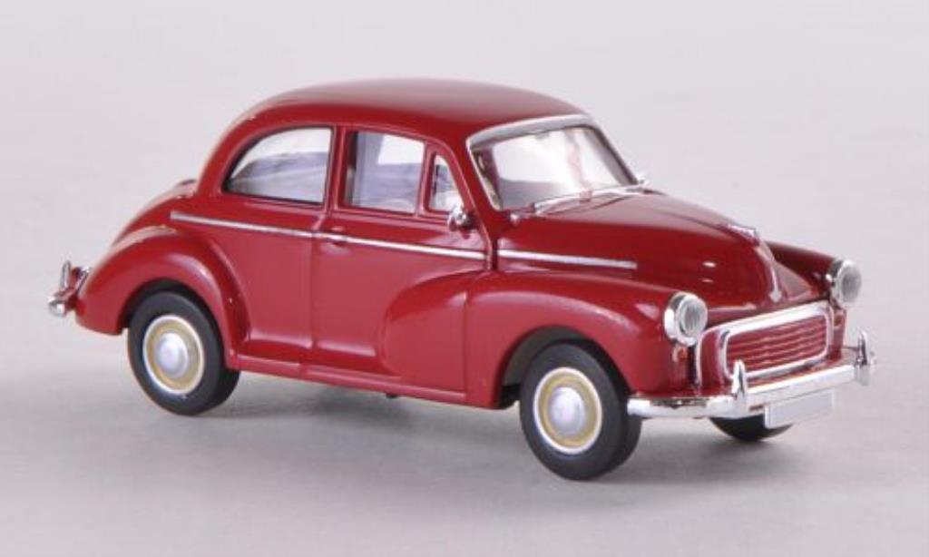 Morris Minor 1/87 Brekina red (GB) diecast model cars