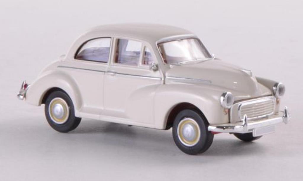 Morris Minor 1/87 Brekina white (GB) diecast model cars