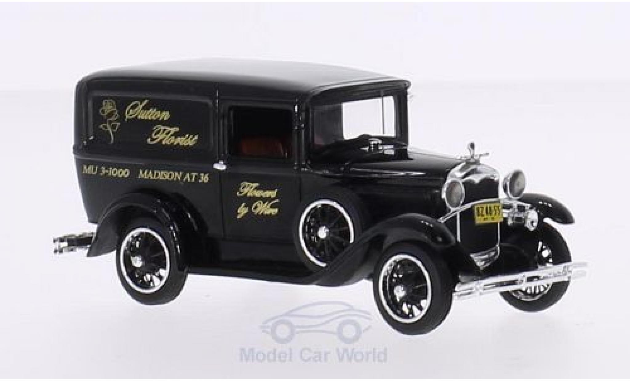Ford Model A 1/43 Motorhead Livery black Sutton Florist 1931 diecast model cars
