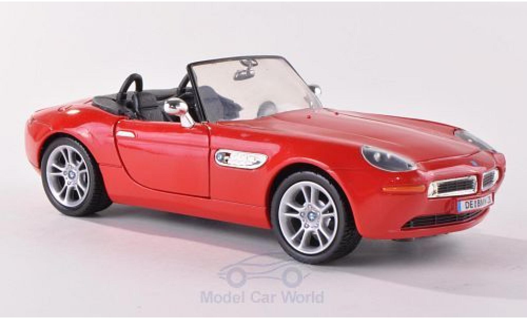 Bmw Z8 1/24 Motormax red ohne Vitrine diecast model cars