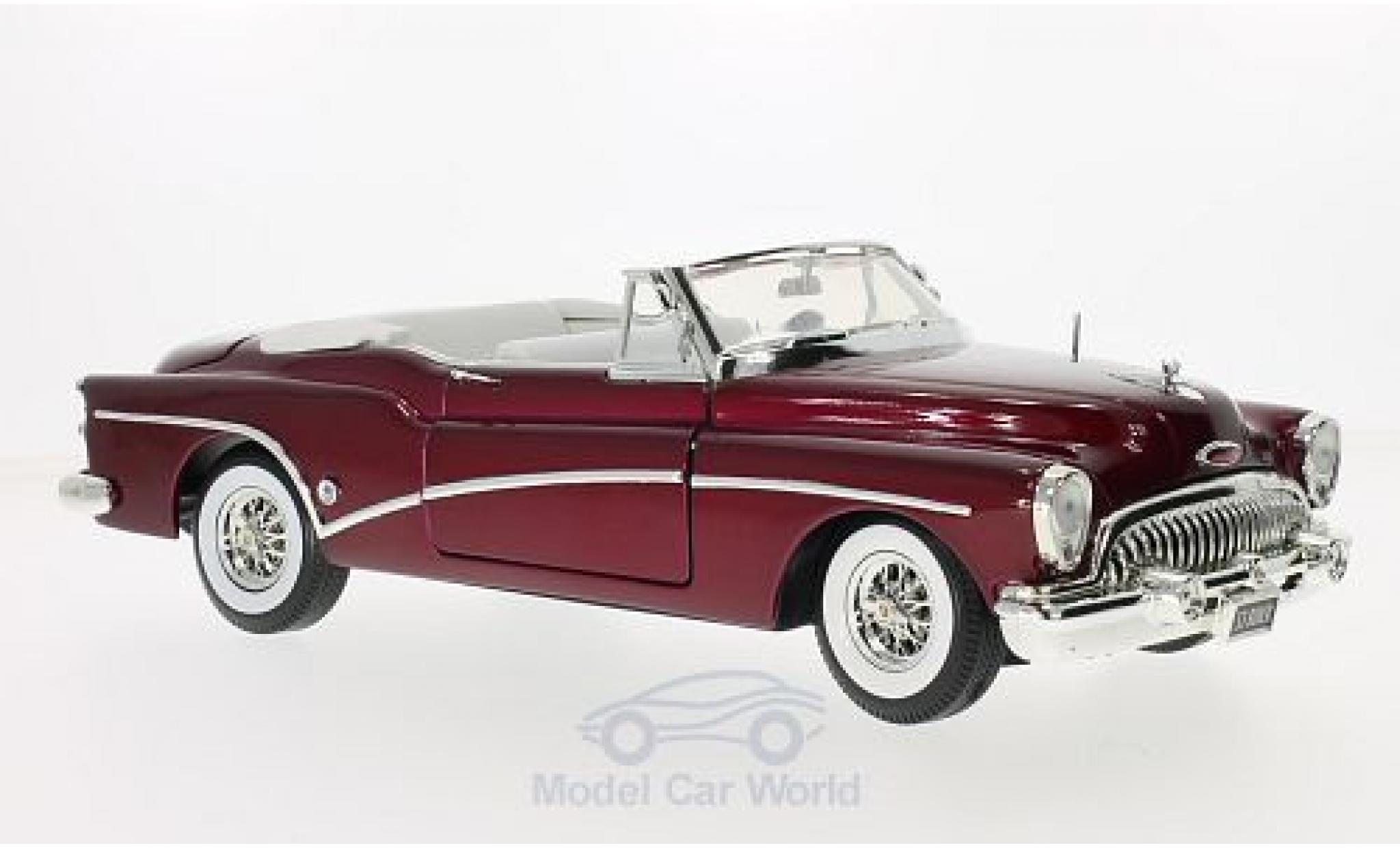 Buick Skylark 1/18 Motormax metallic red 1953 diecast model cars