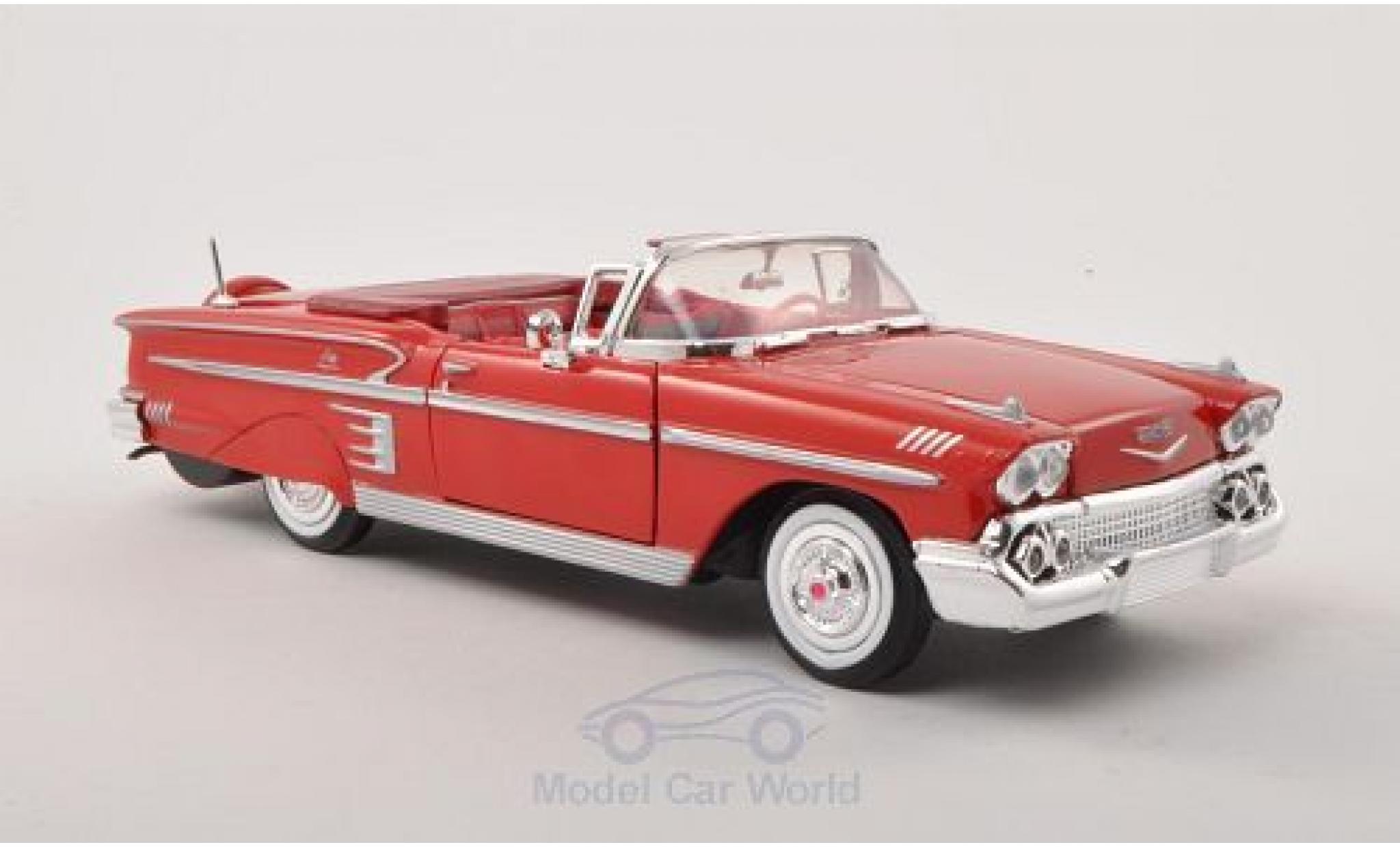 Chevrolet Impala 1/24 Motormax Convertible 1958 ohne Vitrine diecast model cars