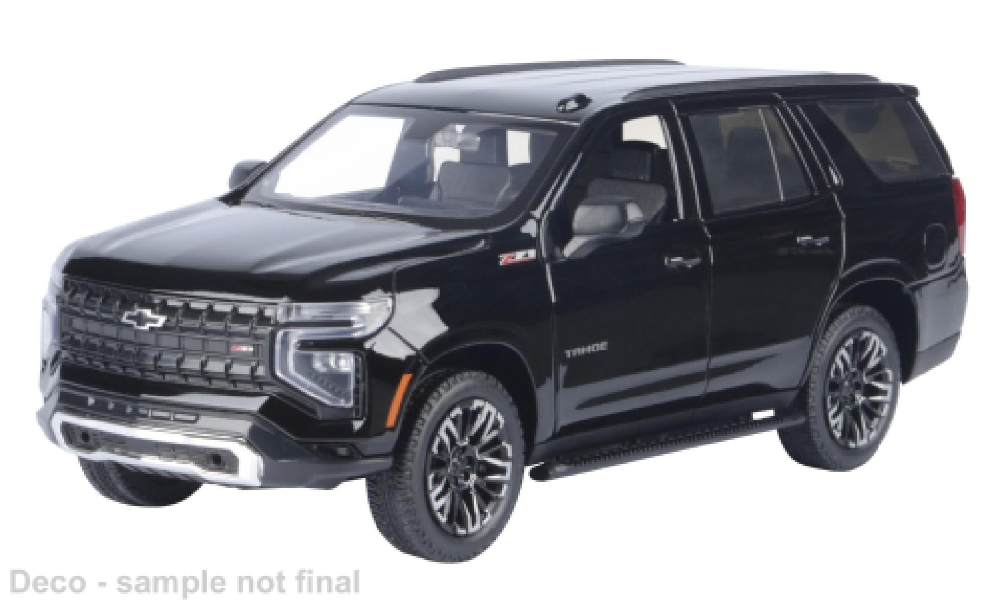 Chevrolet Tahoe 1/24 Motormax Z71 black 2025 1:24 diecast model cars