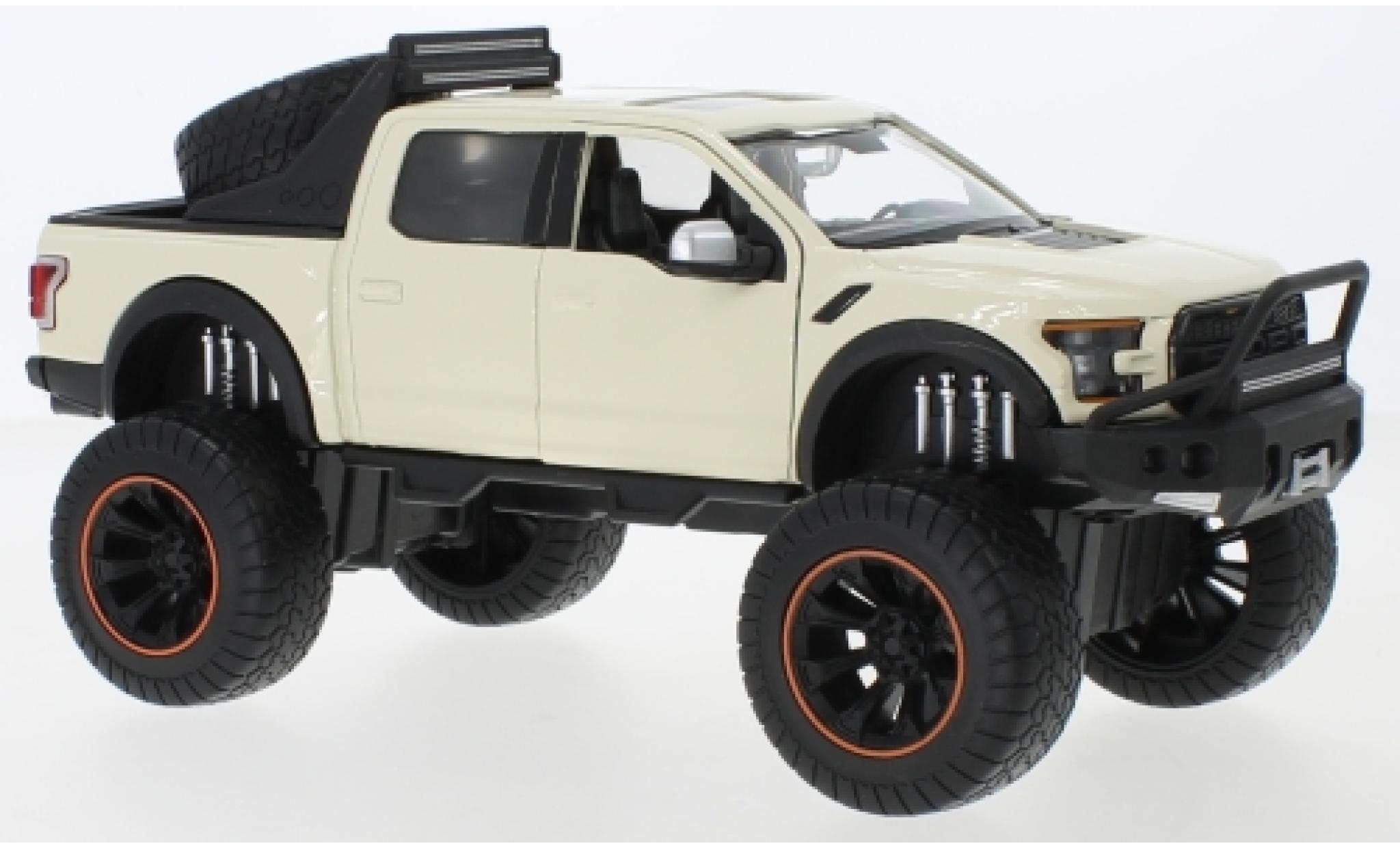 Ford F-1 1/24 Motormax 50 Raptor Off Road beige 2017 Ma&szlig;stab 1:27 diecast model cars
