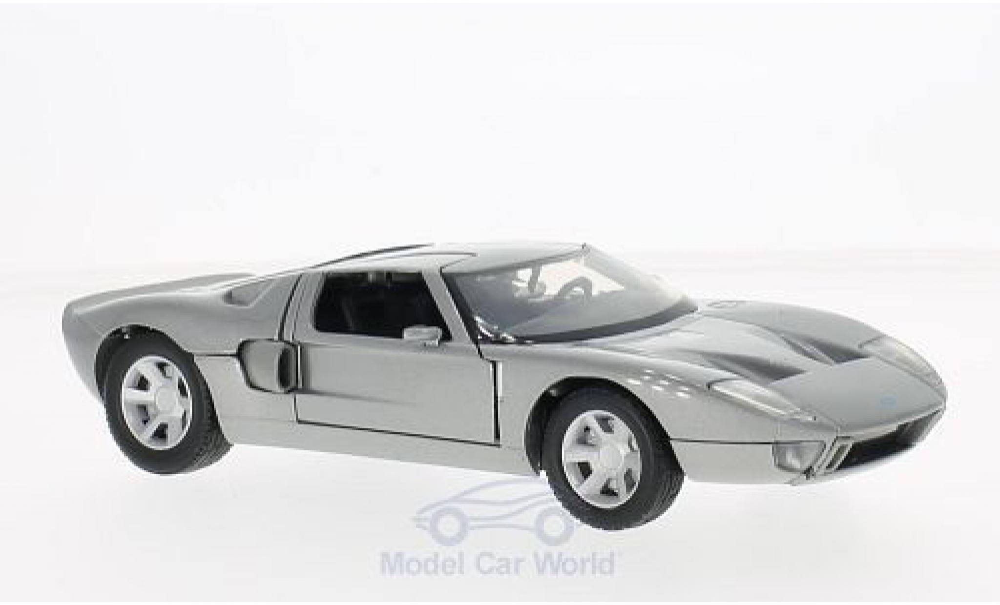 Ford GT 1/24 Motormax Concept metallic grey ohne Vitrine diecast model cars