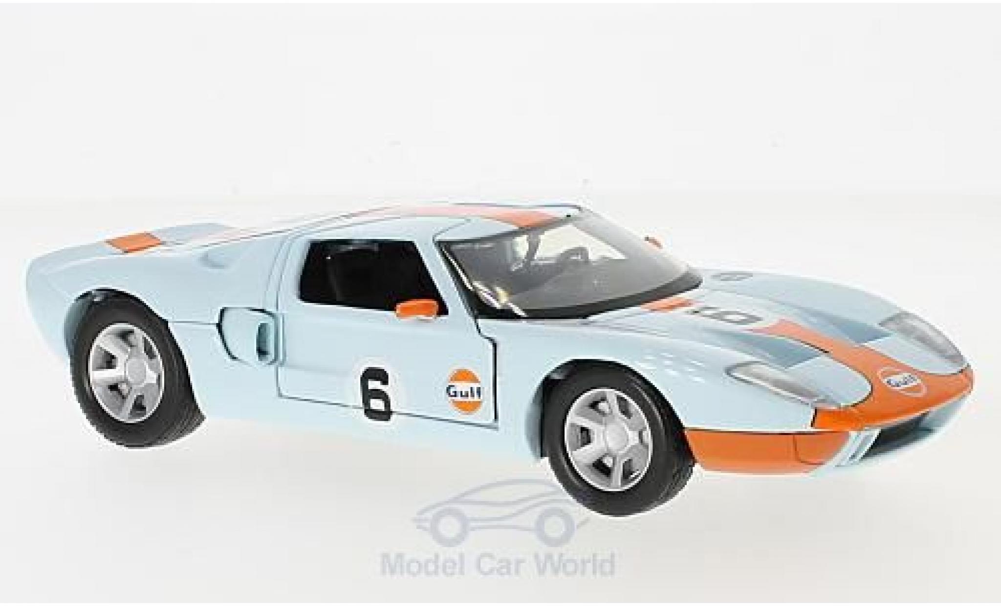 Ford GT 1/24 Motormax Gulf diecast model cars
