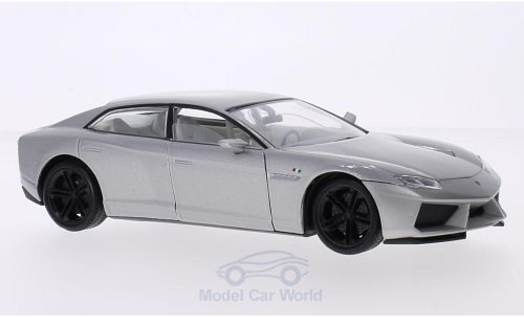 Lamborghini Estoque 1/18 Motormax metallic grey diecast model cars