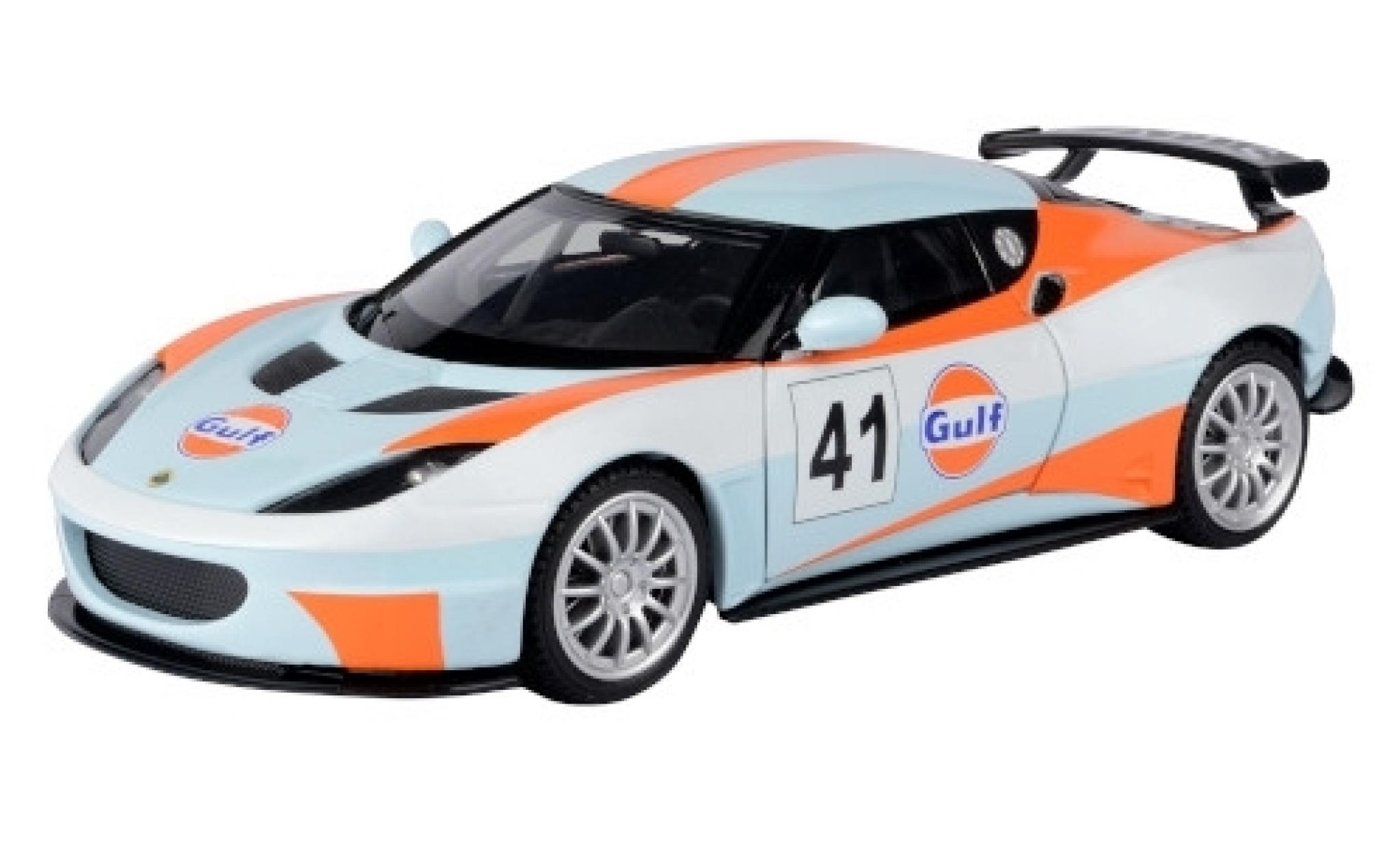 Lotus Evora 1/24 Motormax GT4 No.41 Gulf diecast model cars