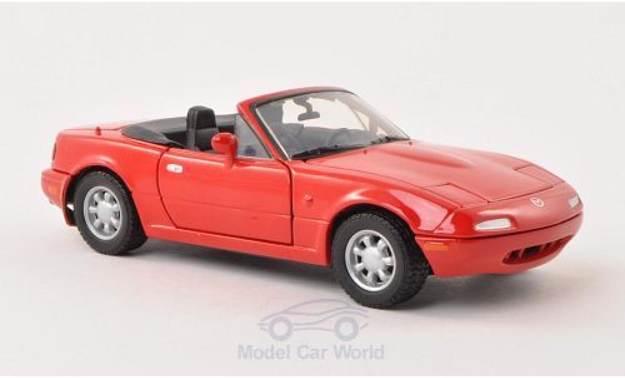 Mazda MX 1/24 Motormax -5 Miata red diecast model cars