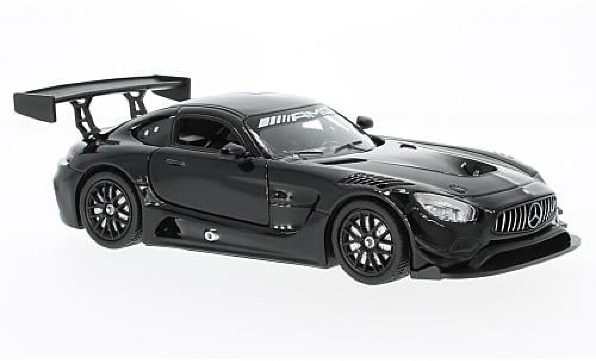 Mercedes AMG GT 1/24 Motormax 3 black 1:24 diecast model cars