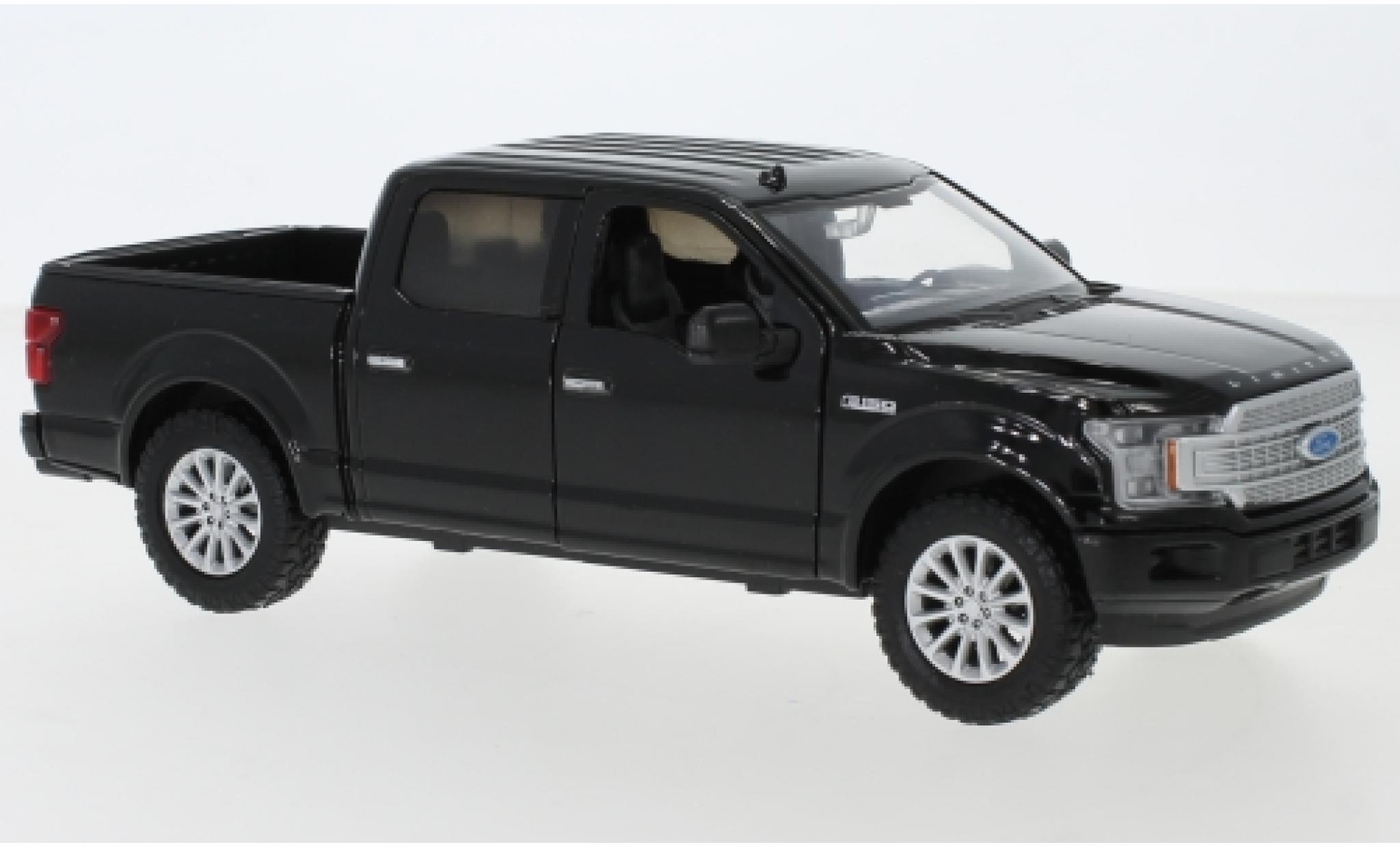 Ford F-1 1/24 Motormax 50 limited Crew Cab black 2019 diecast model cars
