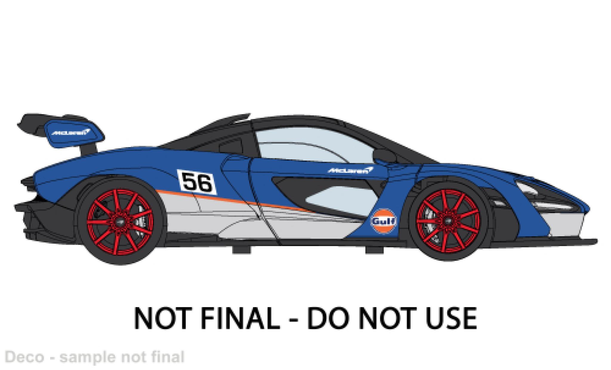 McLaren Senna 1/24 Motormax Gulf diecast model cars