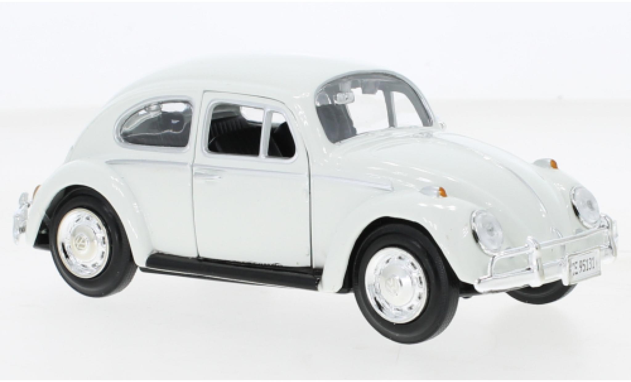 Volkswagen Beetle 1/24 Motormax (K&auml;fer) white James Bond - On Her Majestys Secret Service 1966 diecast model cars