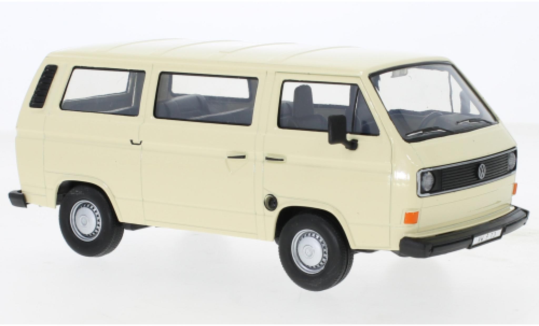 Volkswagen T3 1/24 Motormax Bus beige diecast model cars