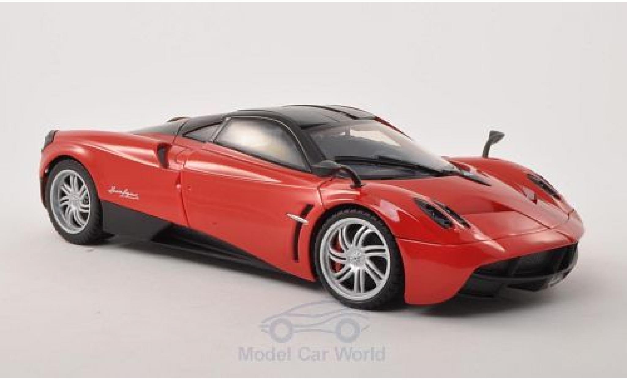 Pagani Huayra 1/18 Motormax red/black diecast model cars
