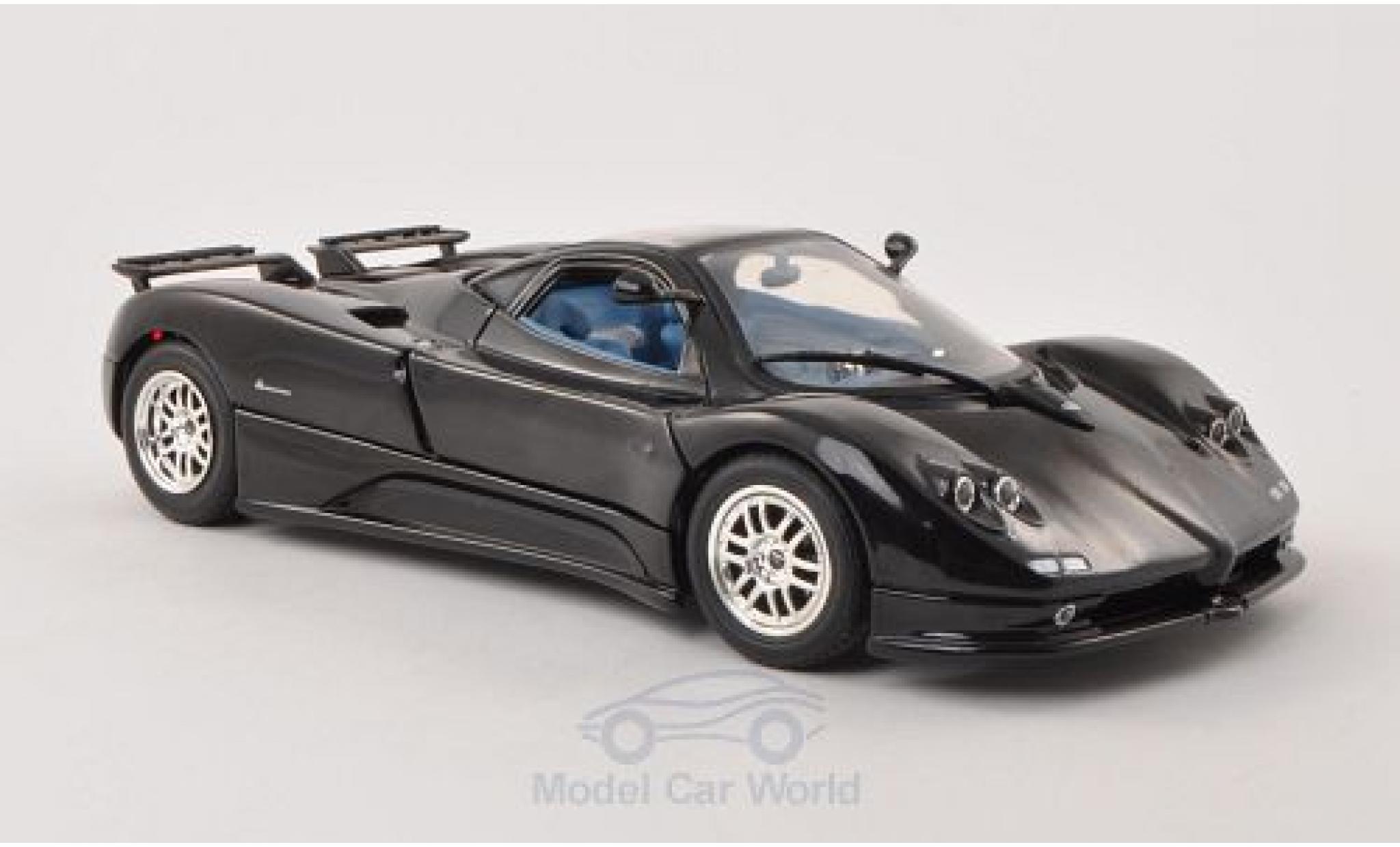 Pagani Zonda R 1/18 Motormax C12 black 2004 diecast model cars