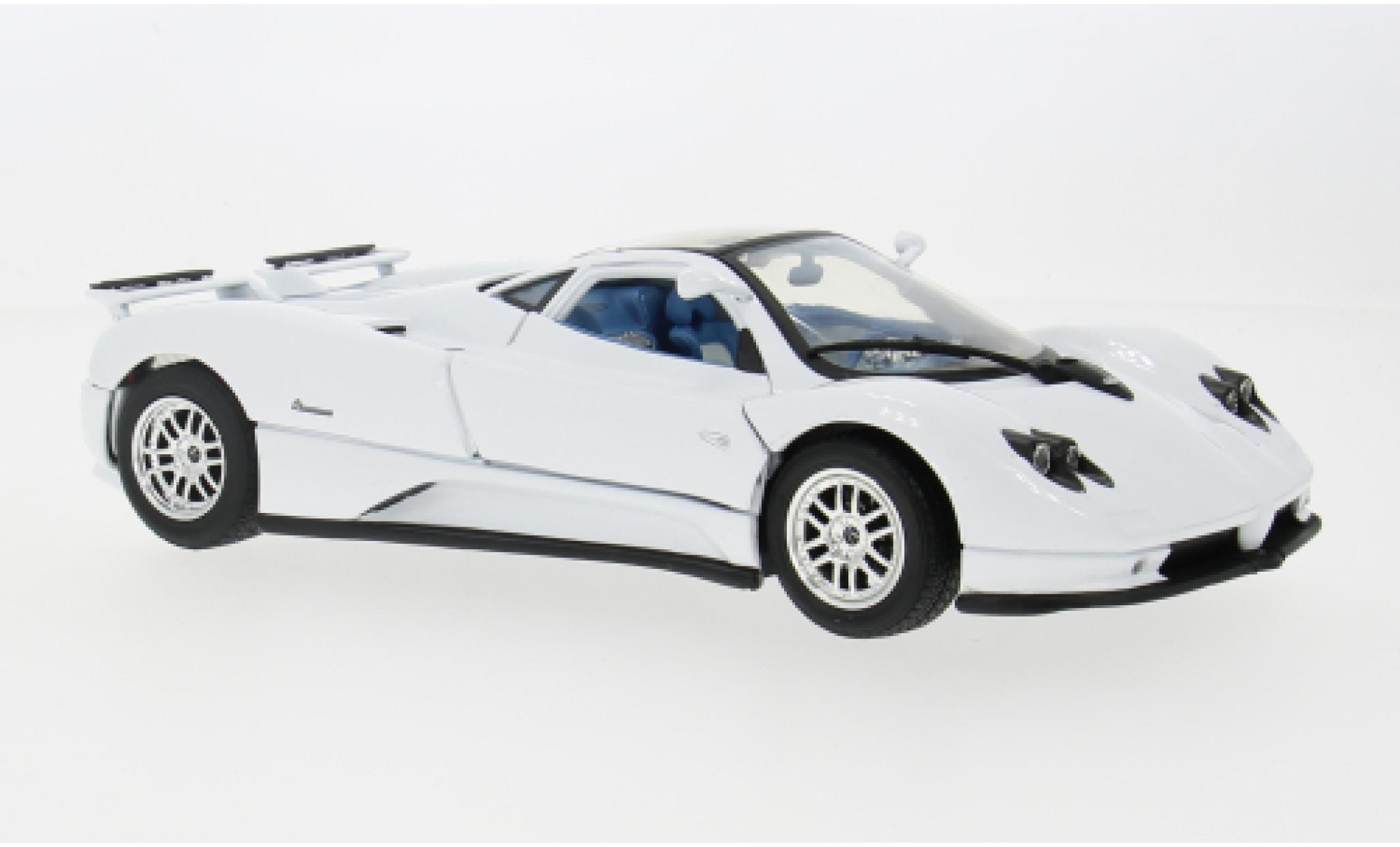 Pagani Zonda 1/18 Motormax C12 white 2004 1:18 diecast model cars