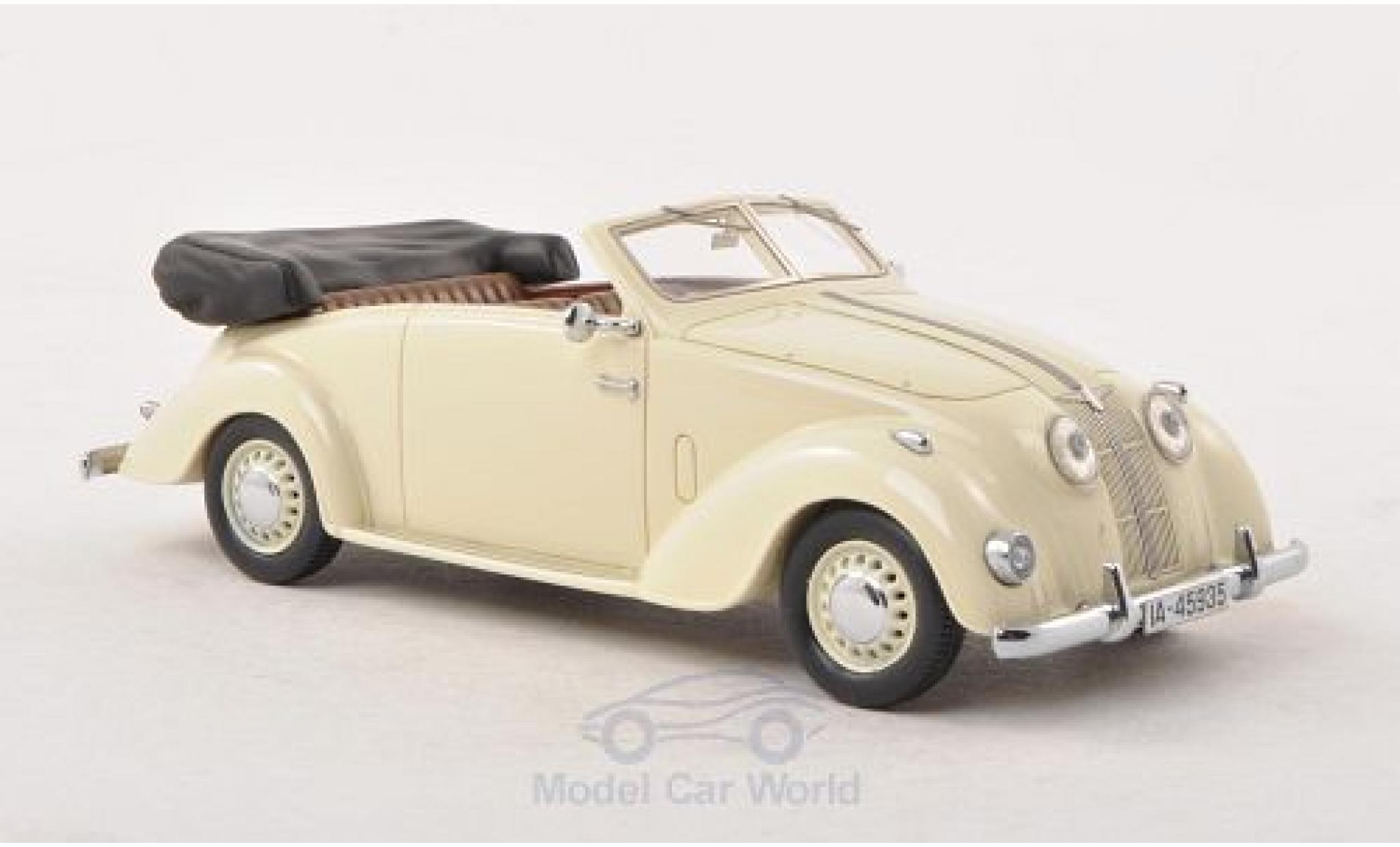 Adler 2.5 1/43 Neo L Convertible beige 1937 diecast model cars