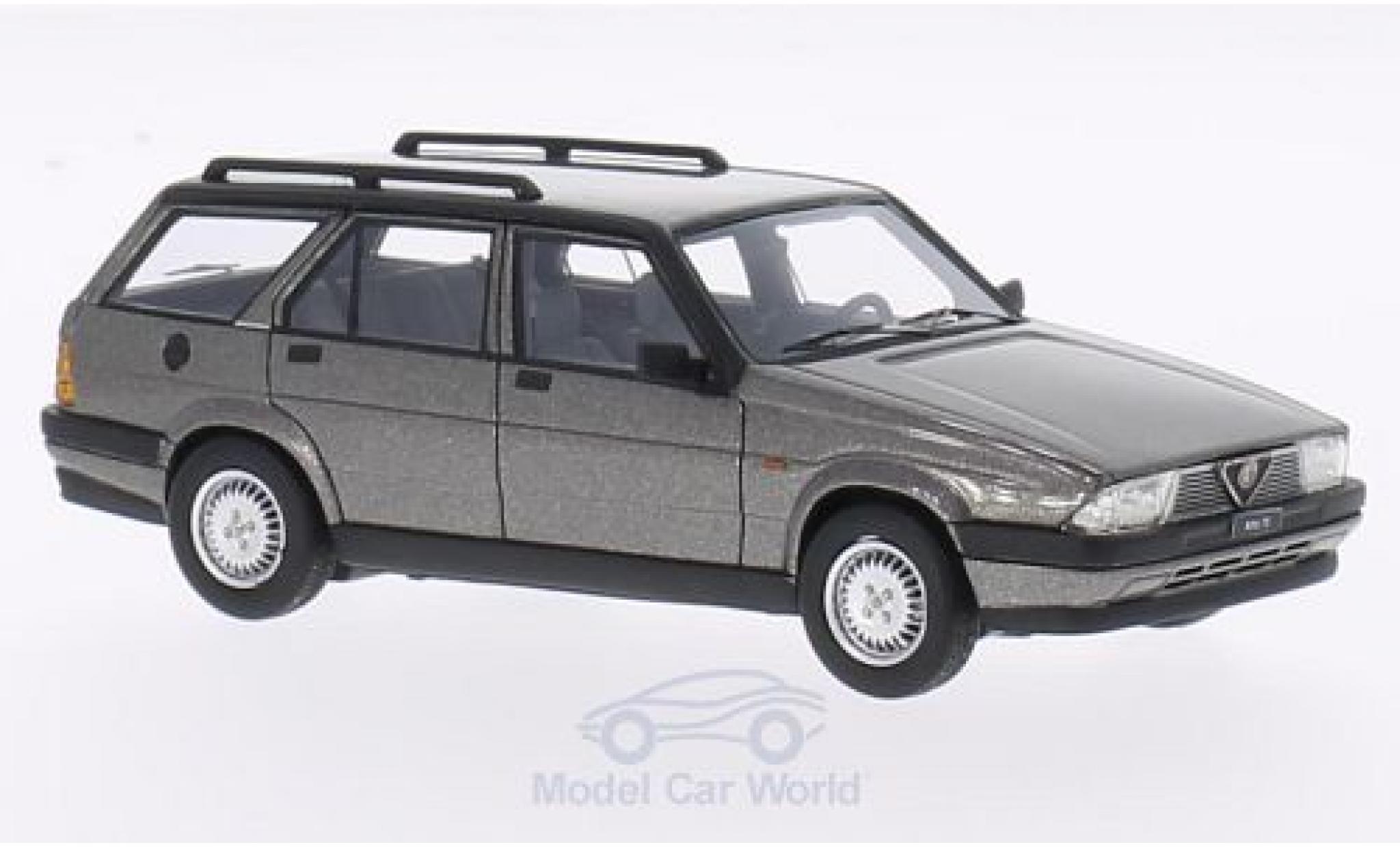 Alfa Romeo 75 1/43 Neo Sportwagon V6 2.5 metallic grey 1986 diecast model cars