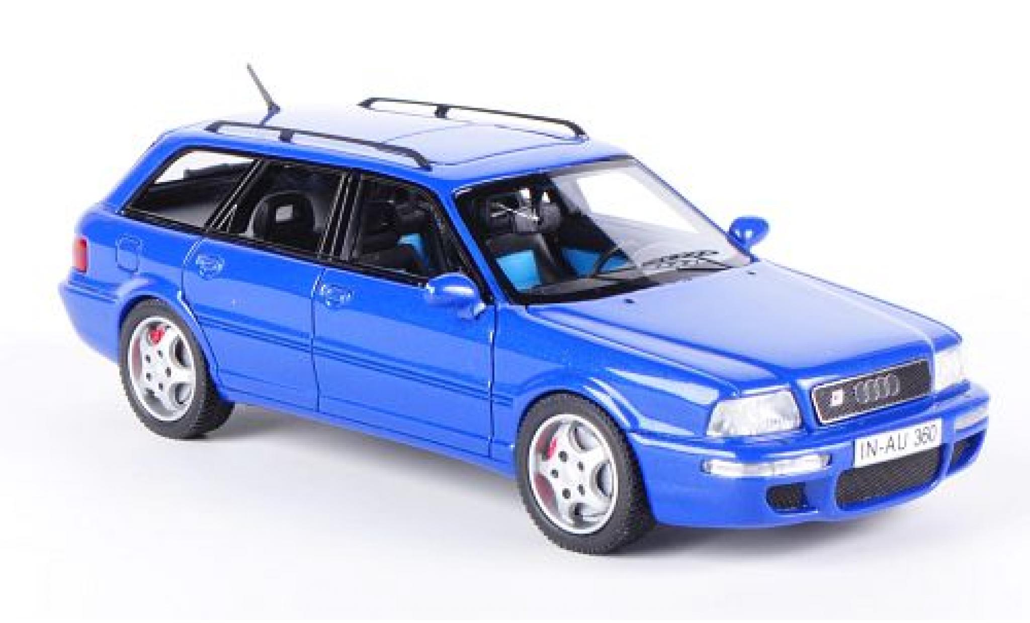 Audi RS2 1/43 Neo metallic blue diecast model cars