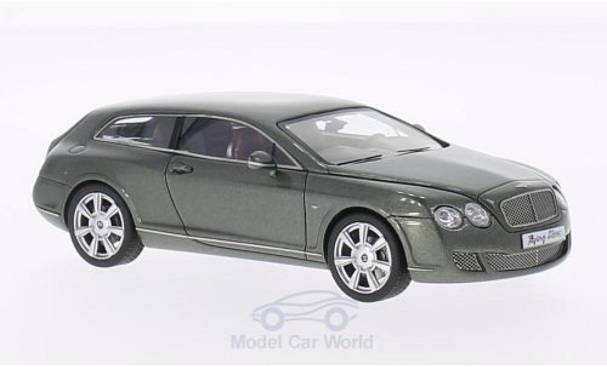 Bentley Continental 1/43 Neo Flying Star by Touring metallic green 2010 diecast model cars