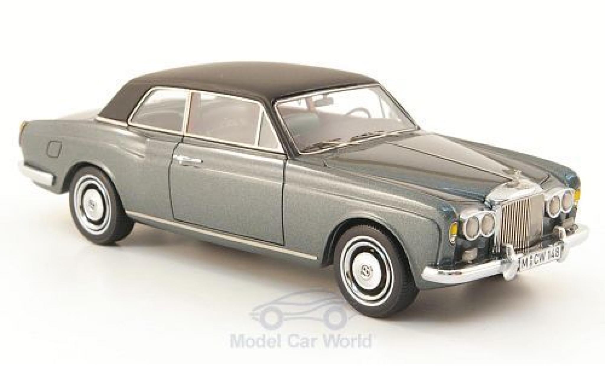 Bentley Corniche 1/43 Neo FHC metallic grey/black 1971 diecast model cars