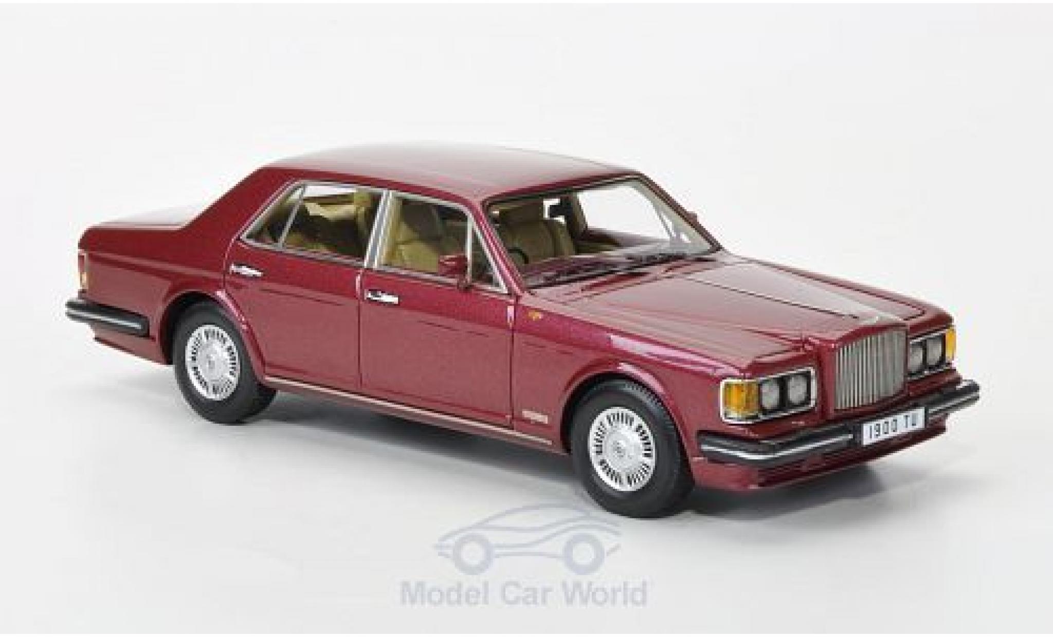 Bentley Turbo R 1/43 Neo metallic red RHD 1985 diecast model cars