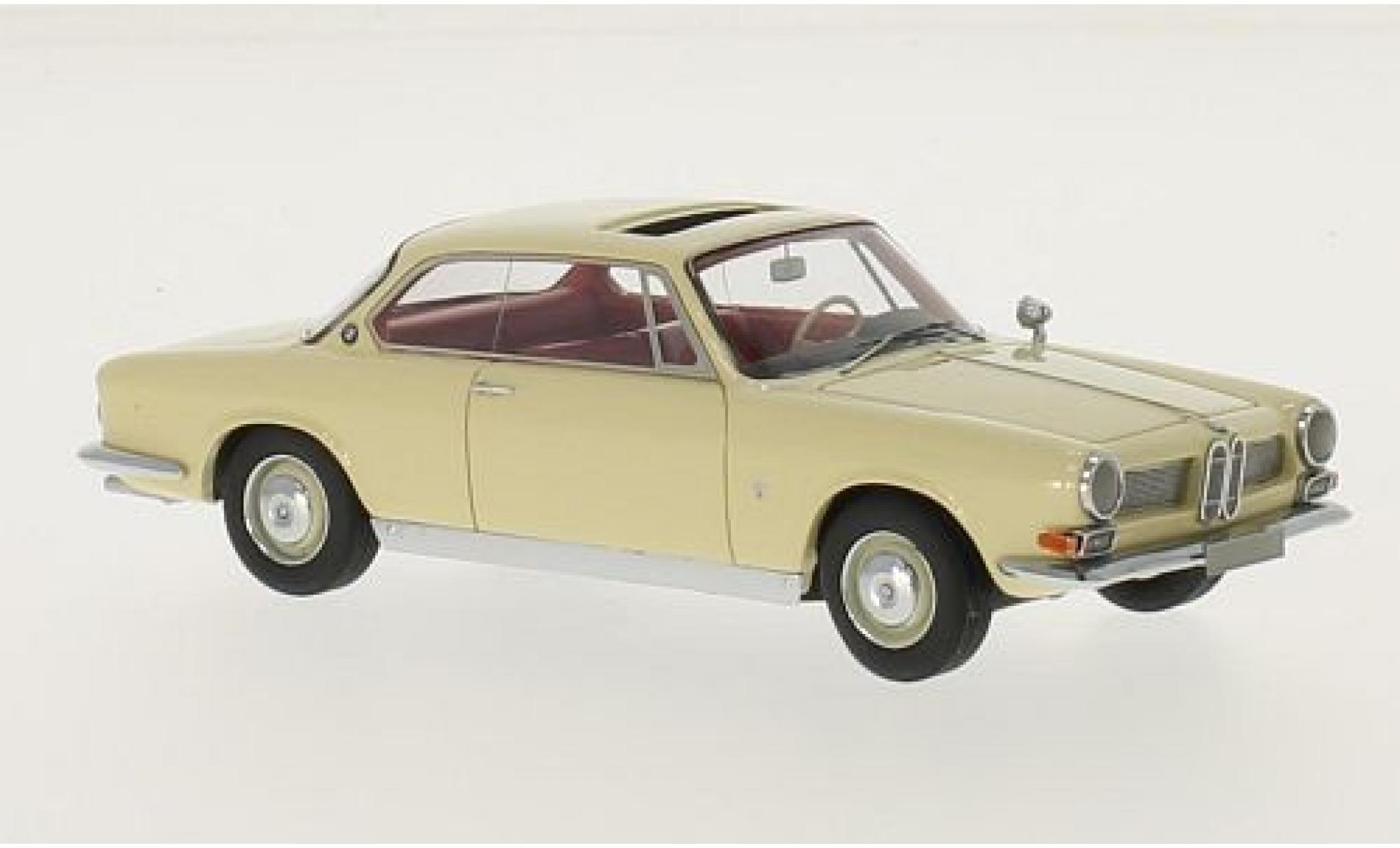 Bmw 3200 1/43 Neo CS Bertone beige 1961 diecast model cars