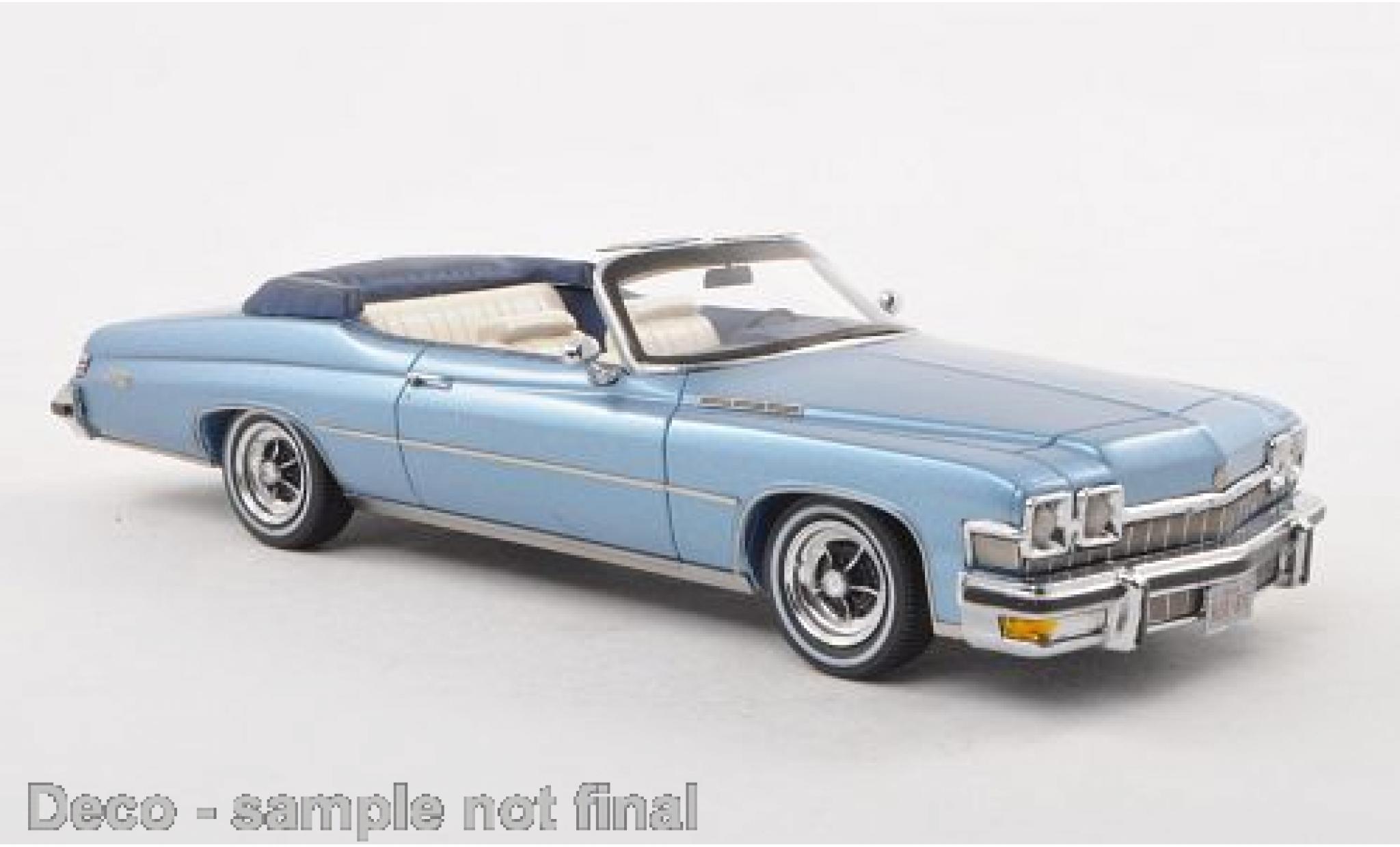 Buick Le Sabre 1/43 Neo 2-Door Convertible blue 1974 diecast model cars