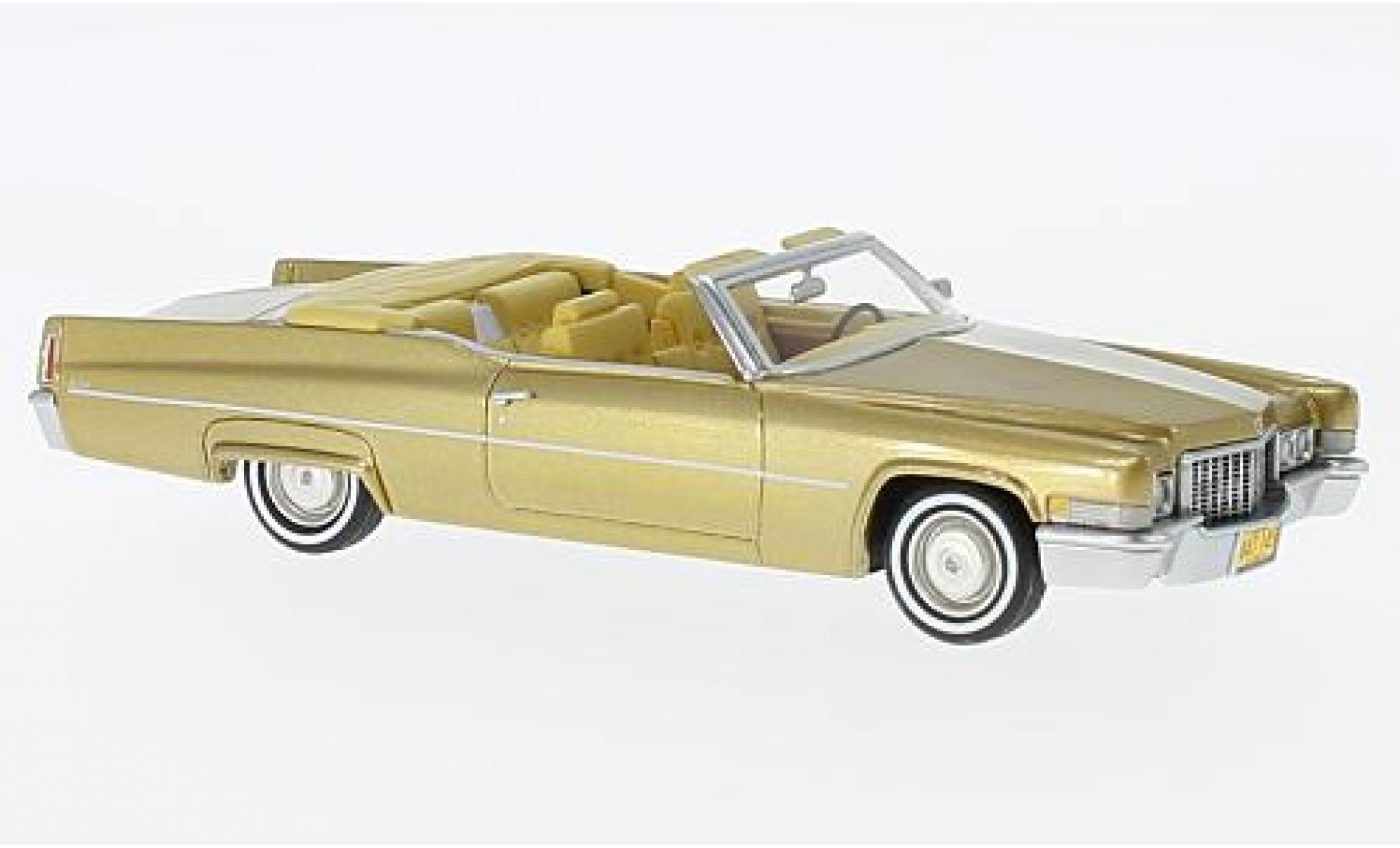 Cadillac Deville 1/43 Neo DeVille Convertible gold 1970 diecast model cars