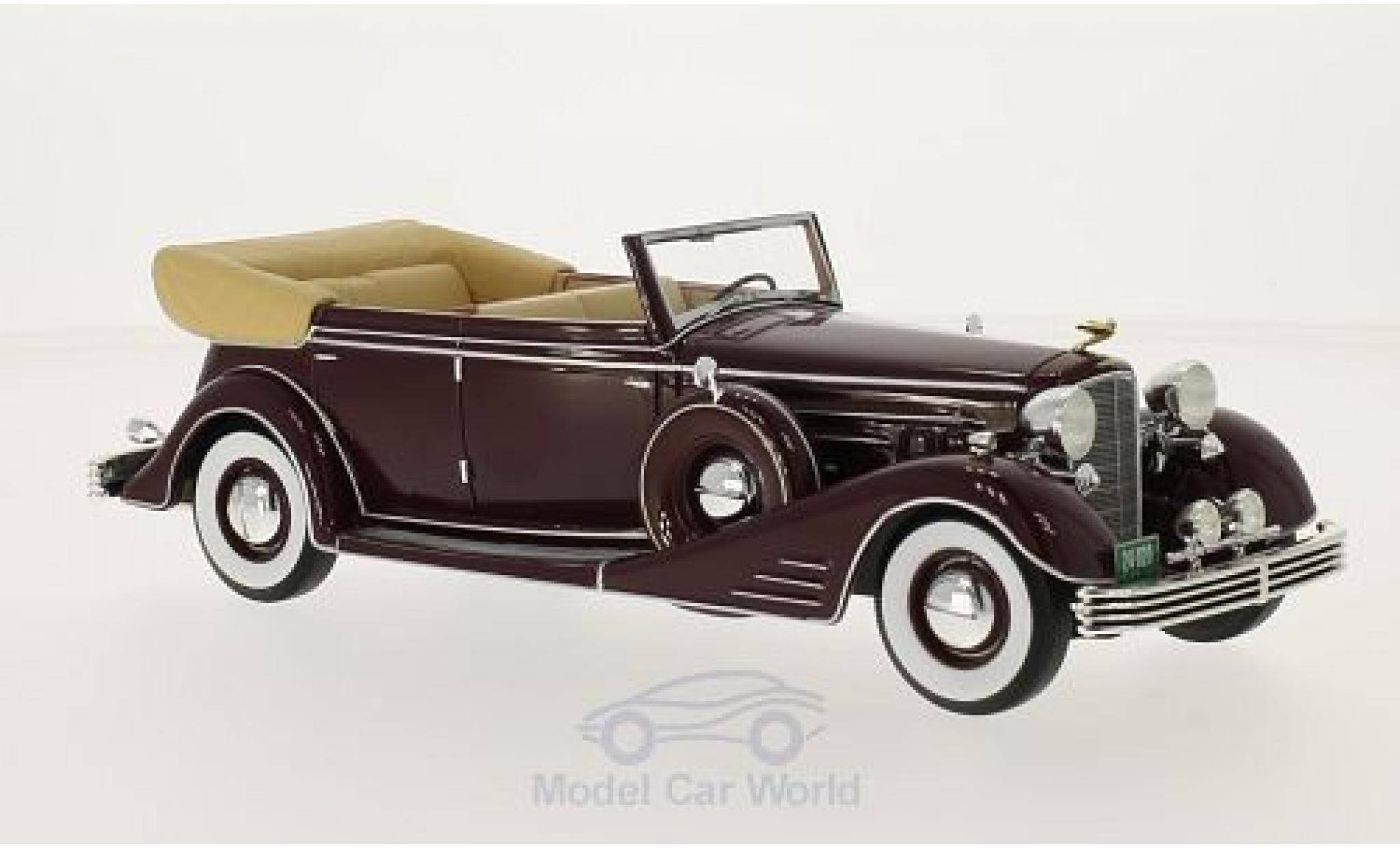 Cadillac Fleetwood 1/24 Neo Allweather Phaeton red 1933 diecast model cars